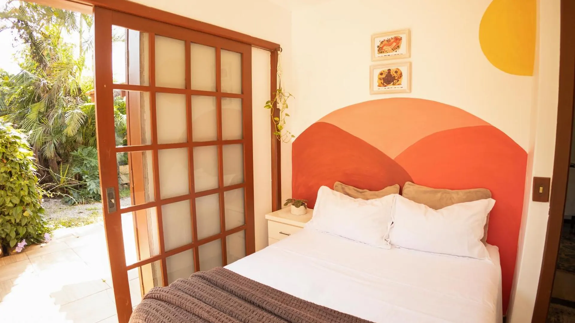 Quarto em Acomodações Particulares Casa Oeruem Apartamento Florianópolis